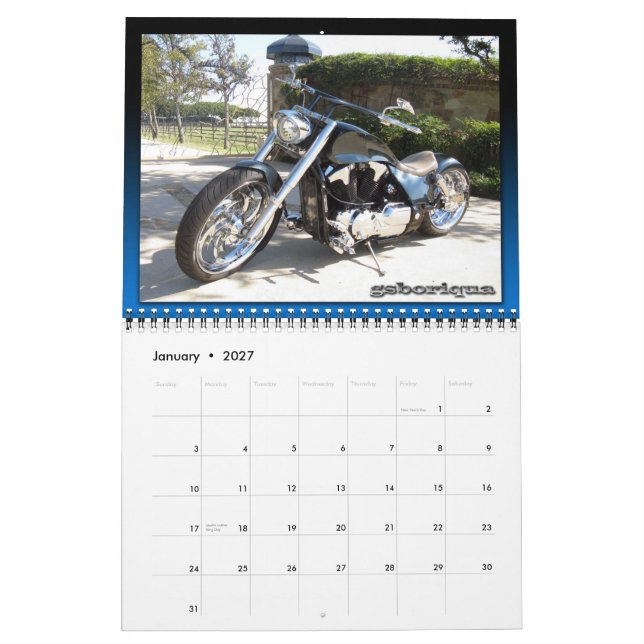 Stumpwerx Calendar (Jan 2027)
