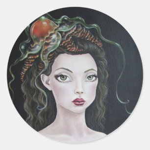 Stunging Classic Round Sticker