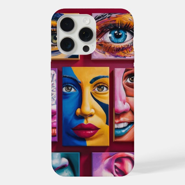 Stunning 3D Crimson Sticker Design for Women’ iPhone Case (Back)