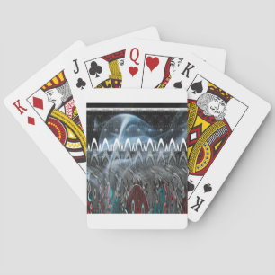 Stunning Abstract Art Print Playing Cards