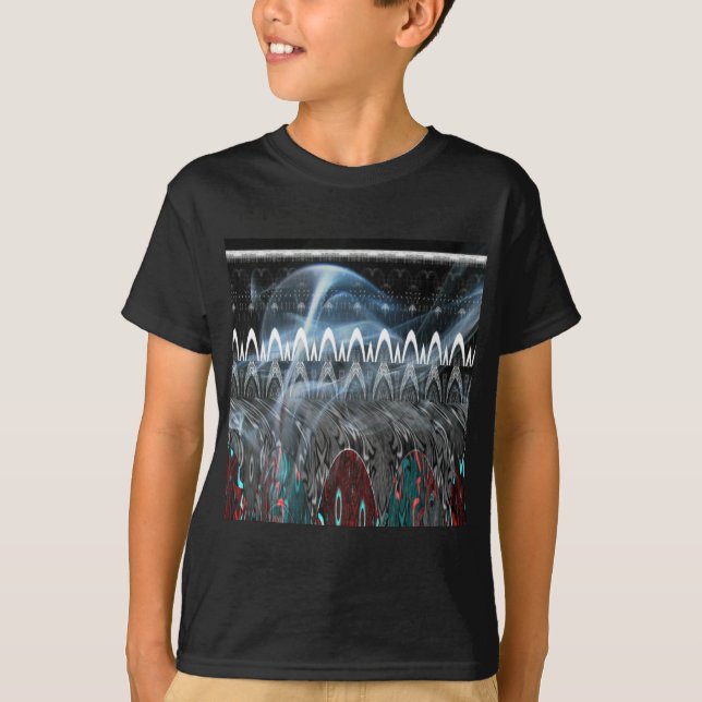 Stunning Abstract Art Print T-Shirt (Front)