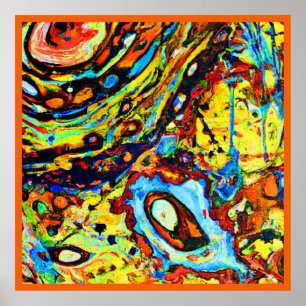 Stunning Abstract Pattern Poster