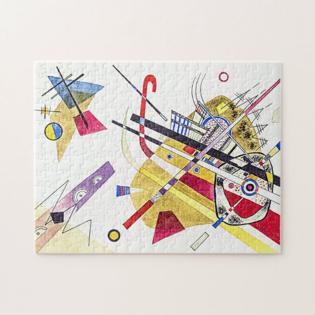 Stunning abstraction - Kandinsky Jigsaw Puzzle (Horizontal)