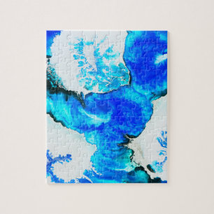 Stunning Alcohol Ink Painting Jigsaw Puzzle