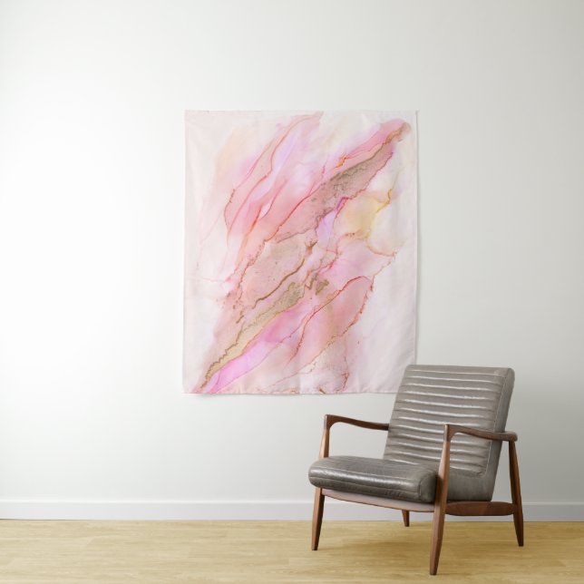 Stunning Alcohol Ink Painting  Tapestry (In Situ)