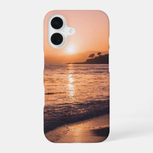 Stunning Beach Sunset iPhone 16 Case