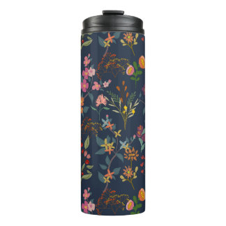Stunning ,Beautiful Colourful wildflower Thermal Tumbler