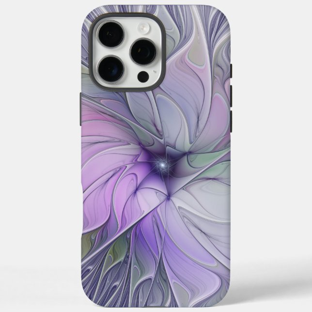 Stunning Beauty Modern Abstract Fractal Art Flower Case-Mate iPhone Case (Back)