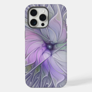 Stunning Beauty Modern Abstract Fractal Art Flower iPhone 15 Pro Max Case