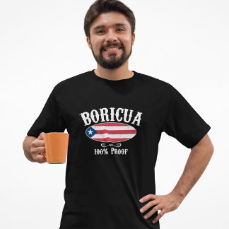 Stunning Boricua Puerto Rico 100%  T-Shirt