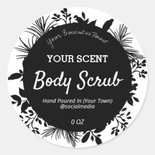 Stunning Botanical Product Labels