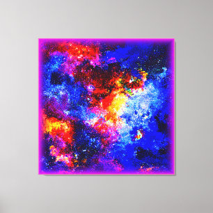 Stunning Colours of the Universe. Buy Now Canvas Print