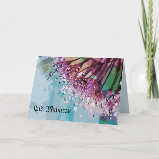 Stunning creations of colours holiday card