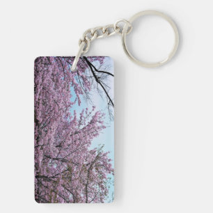 🌸↷Stunning Dazzling Cherry Blossoms Fabulous Key Ring