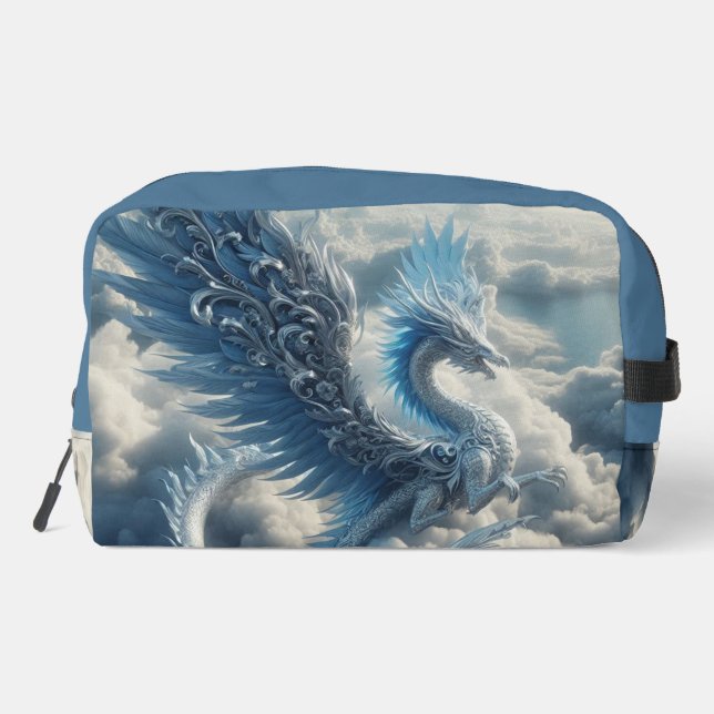 Stunning Dragon Surrounded by Clouds  Dopp Kit (Back)