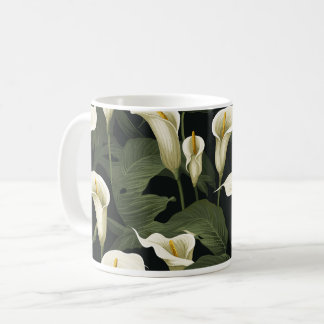 Stunning Floral Beauty, Calla Lily Floral design  Coffee Mug