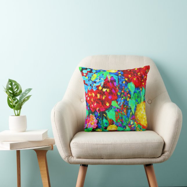 Stunning Floral Patterns Cushion (Chair)