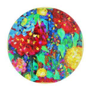 Stunning Floral Patterns Cutting Board