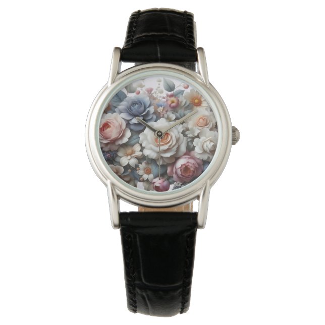 Stunning Florals Watch (Front)