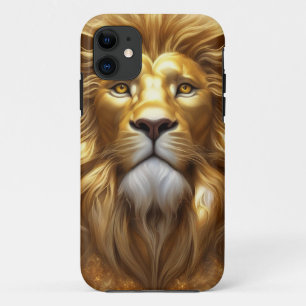 Stunning Gold Lion Head Case-Mate iPhone Case