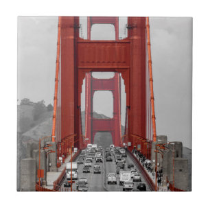 STUNNING! GOLDEN GATE BRIDGE CALIFORNIA USA TILE