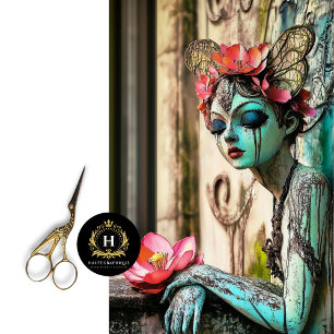 Stunning Gothic Paris Gargoyle Decoupage Tissue Paper