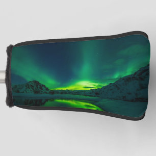 Stunning Green Aurora Golf Head Cover