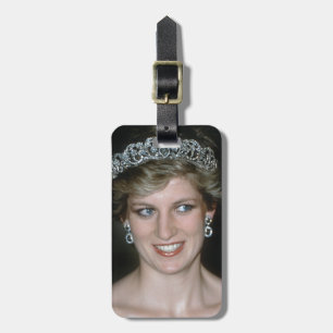 Stunning! HRH Princess Diana Luggage Tag