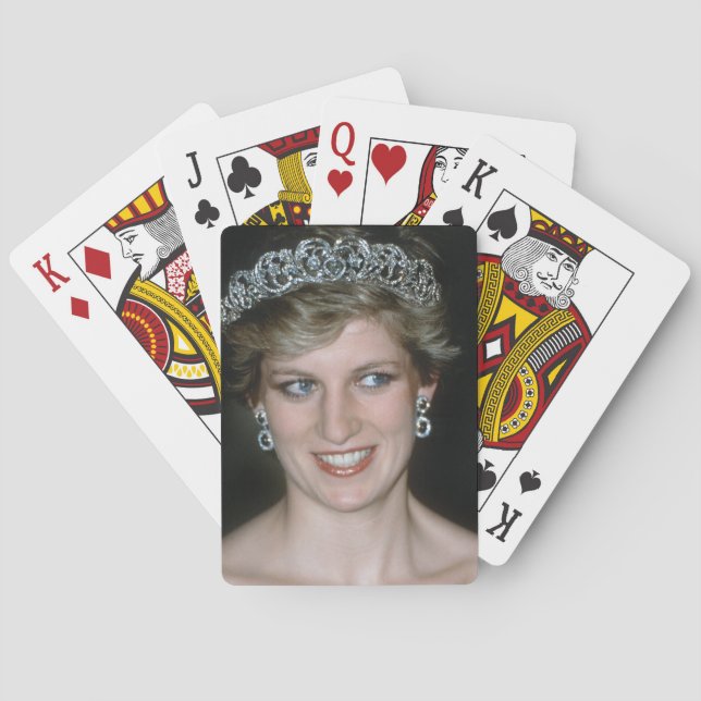 Stunning! HRH Princess Diana Playing Cards (Back)