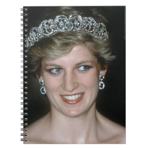 Stunning! HRH Princess Diana Spiral Notebook