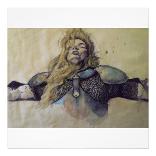 Stunning Joan of Arc Wall Art Poster: Print