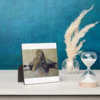 Stunning Joan of Arc Wall Art Poster: Print Plaque