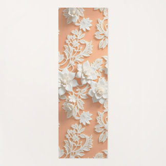 stunning lace pattern yoga mat