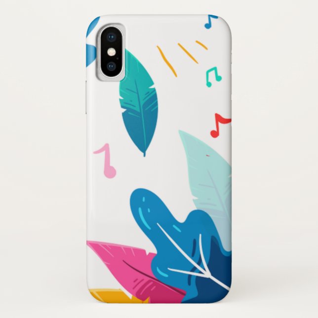 Stunning leaves pattern Case-Mate iPhone case (Back)
