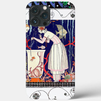 STUNNING LITTLE FISH ,ART DECO BEAUTY FASHION iPhone 13 PRO MAX CASE