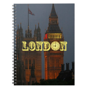 Stunning London Pro Photo Spiral Notebook