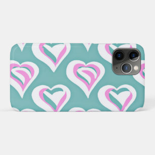 Stunning Love Heart Pattern Case-Mate iPhone Case
