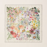 Stunning . Luxurious Watercolor Wildflower Scarf<br><div class="desc">Stunning , sophisticated,  watercolour wildflower Scarf,  be beautiful,  be outstanding in the crowd and impress all your friends.</div>