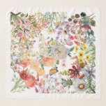 Stunning . Luxurious Watercolor Wildflower Scarf<br><div class="desc">Stunning , sophisticated,  watercolour wildflower Scarf,  be beautiful,  be outstanding in the crowd and impress all your friends.</div>