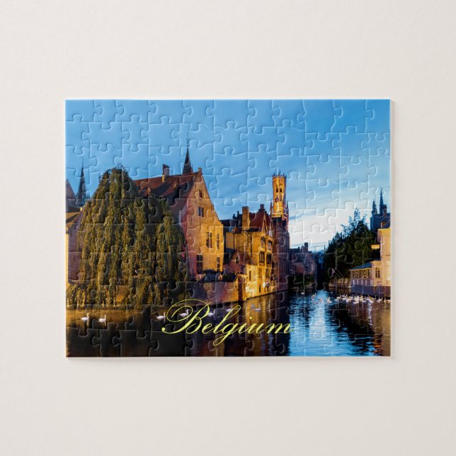Stunning! Mediaeval Bruges Belgium - Pro Photo Jigsaw Puzzle (Horizontal)