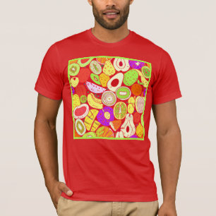 Stunning Mixtures of Fruits Patterns. Buy Now T-Shirt