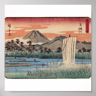 Stunning Mt. Fuji in Japan circa 1800s Poster
