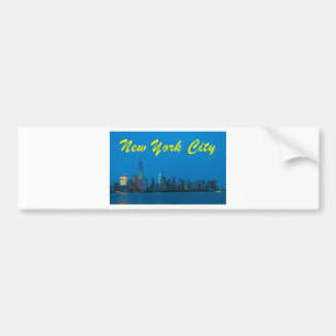 Stunning new New York Skyline Bumper Sticker