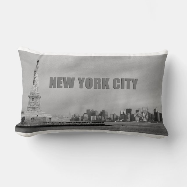 Stunning New York City Pro photo Lumbar Cushion (Front)