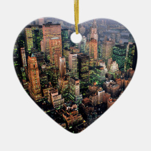 Stunning! New York City USA Ceramic Tree Decoration