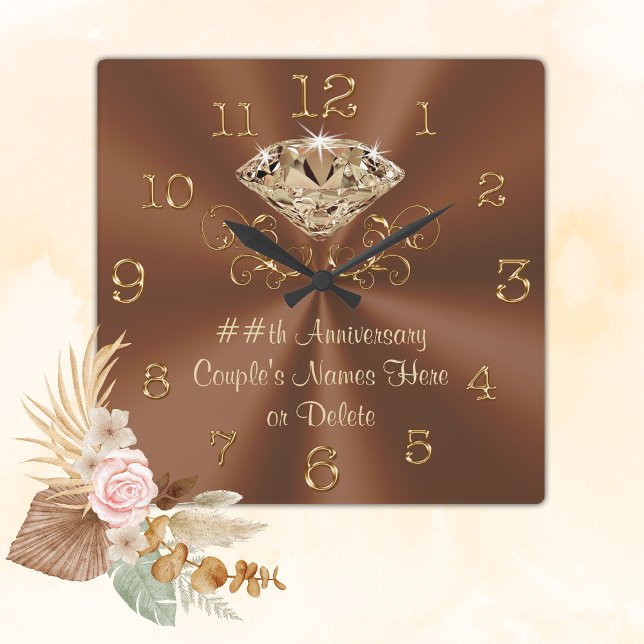 Stunning Personalised Anniversary Clocks (Creator Uploaded)