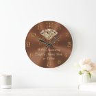 Stunning Personalised Anniversary Clocks