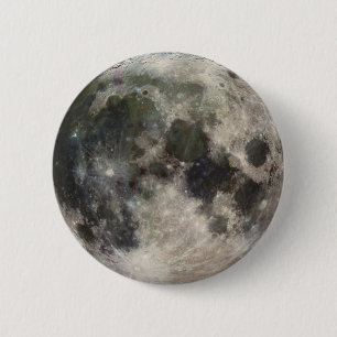 Stunning Photo of the Moon 6 Cm Round Badge