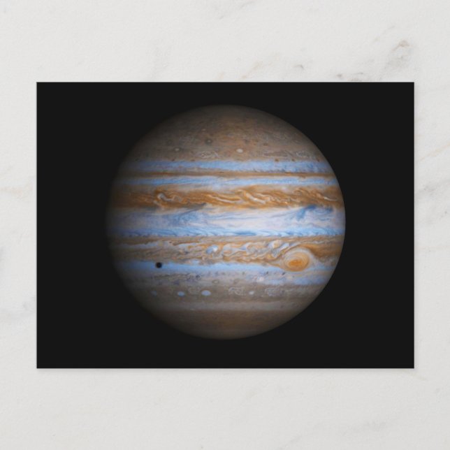 Stunning Photo of the Planet Jupiter Postcard (Front)