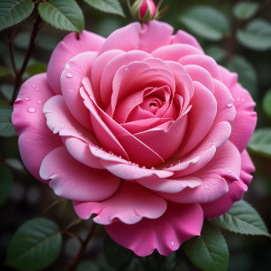 Stunning Pink Roses Formal Necktie